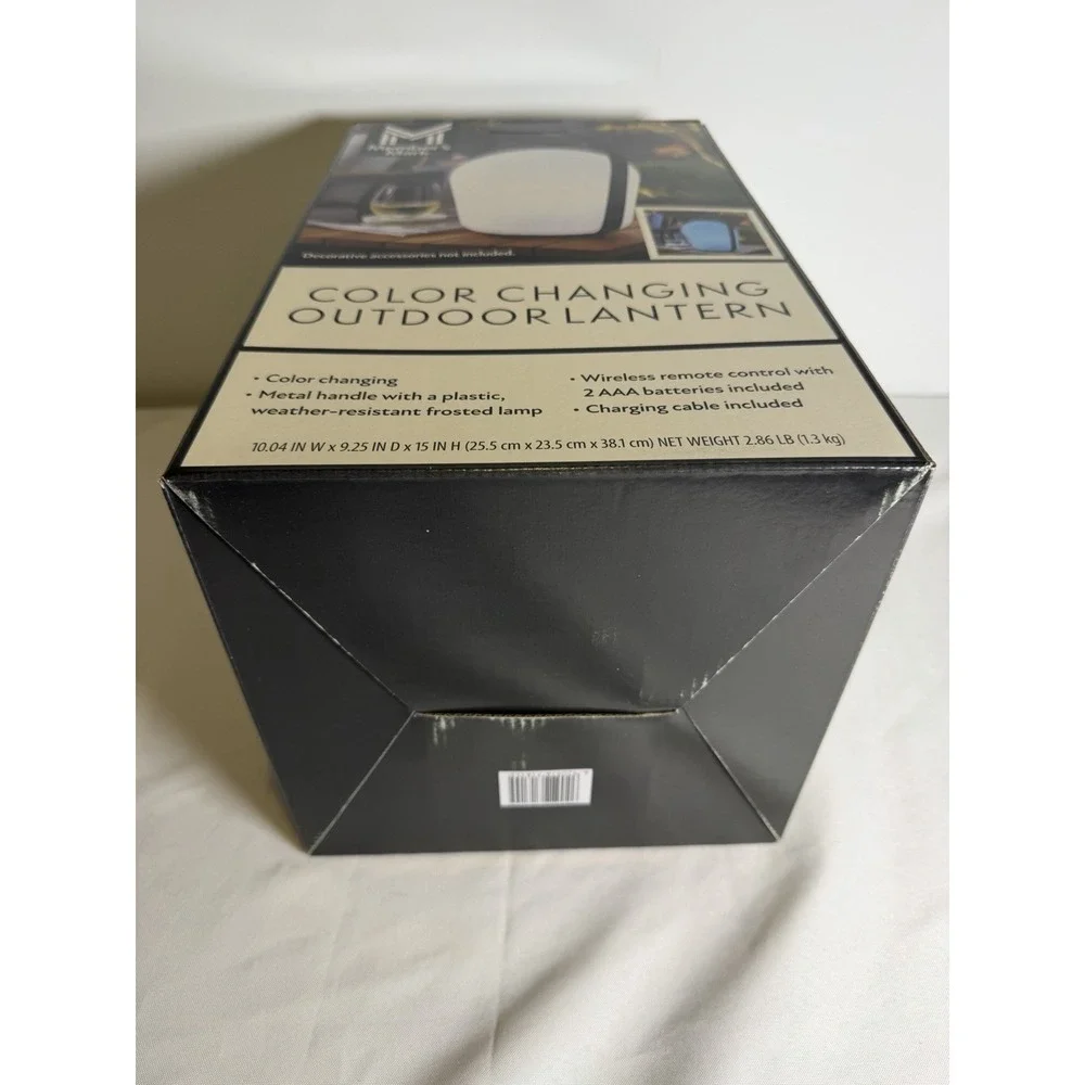 Member's Mark Color Changing Outdoor Lantern - Portable, Waterproof, Lightweight